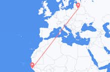 Flights from Bissau to Vilnius