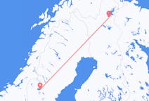 Flights from from Östersund to Ivalo