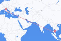 Flyrejser fra Kota Bharu, Malaysia til Rom, Italien