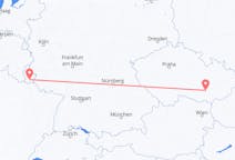 Flyg från Luxemburg stad, Luxemburg till Brno, Tjeckien