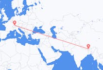 Flights from Gangtok to Zurich