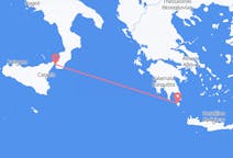 Flyrejser fra Reggio di Calabria, Italien til Kythera, Grækenland