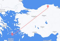 Flights from Kastamonu, Turkey to Santorini, Greece