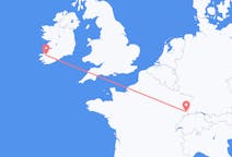 Flyg från County Kerry, Irland till Basel, Schweiz