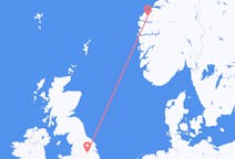 Flights from Volda, Norway to Doncaster, the United Kingdom