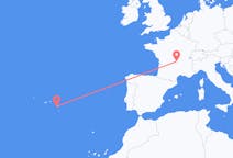 Flights from Clermont-Ferrand, France to Ponta Delgada, Portugal
