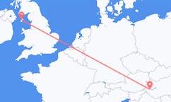 Flights from Heviz to Douglas