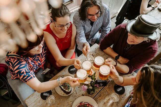 PRIVATE 4 Hour Tour: Czech Beers & Tapas in Prague's Local Areas