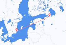 Flüge von der Stadt Sankt Petersburg in die Stadt Kalmar