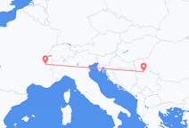 Vols de Belgrade, Serbie à Chambéry, France