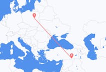 Flights from Warsaw, Poland to Mardin, Turkey