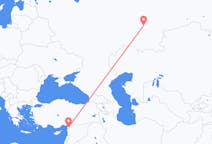 Flyreiser fra Ufa, Russland til Hatay Province, Tyrkia