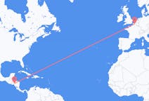 Flyreiser fra Tegucigalpa, Honduras til Lille, Frankrike