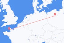 Flyrejser fra Saint Helier til Bydgoszcz