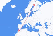 Flights from Ouarzazate, Morocco to Oulu, Finland