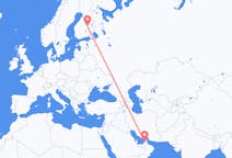 Flights from Dubai in United Arab Emirates to Kuopio in Finland