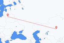 Рейсы из Джезказгана, Казахстан в Вильнюс, Литва