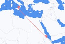 Flyrejser fra Asmara til Catania