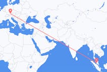 Flyreiser fra Kuala Lumpur, Malaysia til München, Tyskland