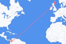 Flyreiser fra Ibagué, Colombia til Aberdeen, Skottland