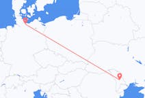 モルドバのから キシナウ、ドイツのへ リューベックフライト