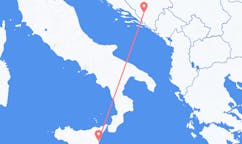 Flyg från Catania till Mostar