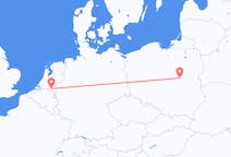Vluchten van Eindhoven, Nederland naar Warschau, Polen