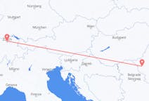 Flyg från Zürich till Timișoara