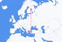 Flights from Savonlinna, Finland to Dalaman, Turkey