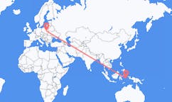 Flyrejser fra Ambon, Maluku til Radom