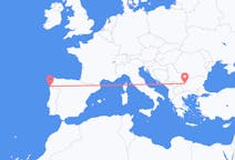 Flyreiser fra Sofia, Bulgaria til Vigo, Spania