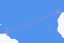 เที่ยวบินจาก พอร์ต-ออฟ-สเปน ไปยัง เกาะเตเนริเฟ