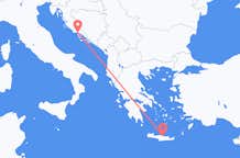 Flights from Heraklion to Split