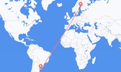 Flyg från Punta del Este, Uruguay till Vasa, Finland