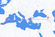 Flights from Ağrı, Turkey to Ibiza, Spain
