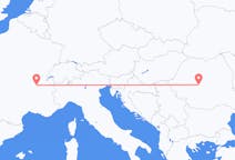 Flyreiser fra Sibiu, Romania til Lyon, Frankrike