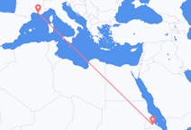 Flyrejser fra Asmara til Marseille