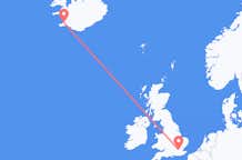 Flyrejser fra London, England til Reykjavík, Island