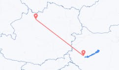 Voos de Linz, Áustria para Héviz, Hungria