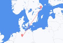 Flyg från Stockholm, Sverige till Hannover, Tyskland