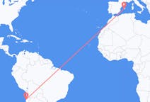 Flyreiser fra Antofagasta, til Palma