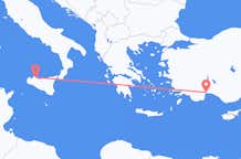 Flyrejser fra Palermo til Antalya