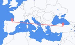 Flights from Vitoria-Gasteiz, Spain to Tokat, Turkey