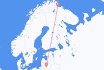 Loty z Kowno, Litwa z Kirkenes, Norwegia