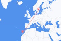 Flights from Lanzarote, Spain to Linköping, Sweden