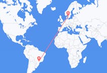 Flights from Bauru, Brazil to Gothenburg, Sweden