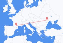 Flyreiser fra Toulouse, til Chișinău