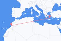 Flights from Agadir to Santorini