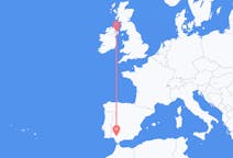 出发地 西班牙出发地 塞维利亚前往北爱尔兰的贝尔法斯特的航班