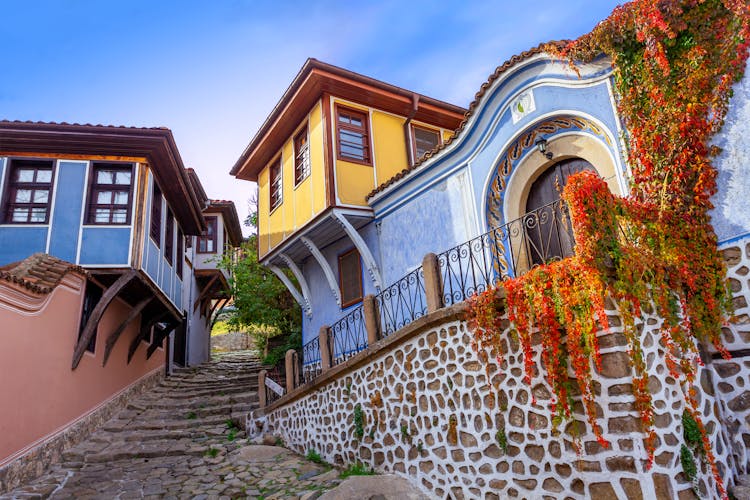 Photo of Plovdiv, Bulgaria, Old Town.
